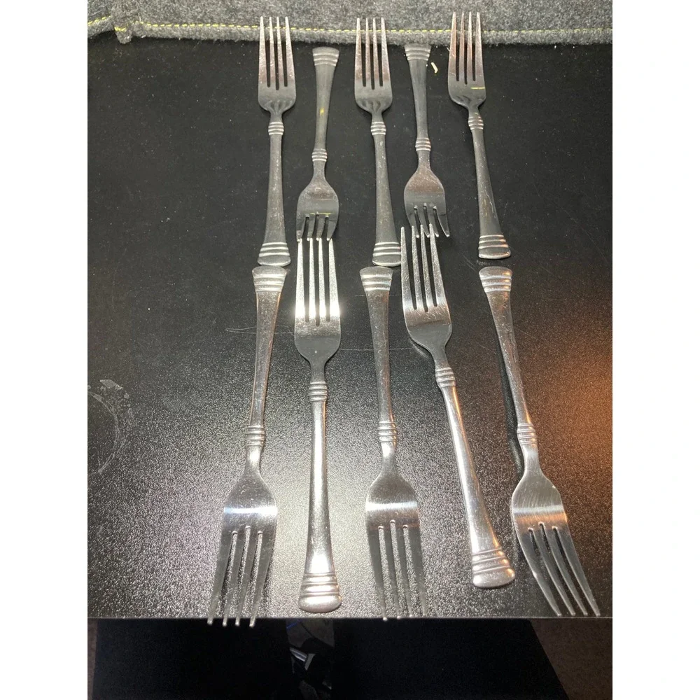 Cambridge Stainless Flatware Set 24 Pc Spoons Forks Knives Replacement Lot China